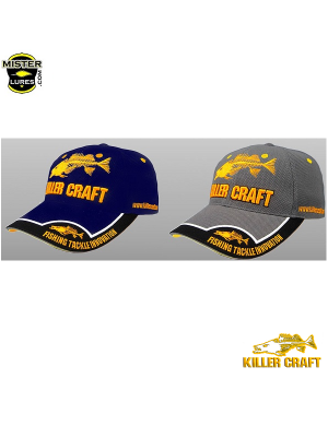 Killer Craft. Gorra Gris- Azul