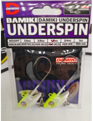 Damiki. Underspin 3/0 - 1/2oz.